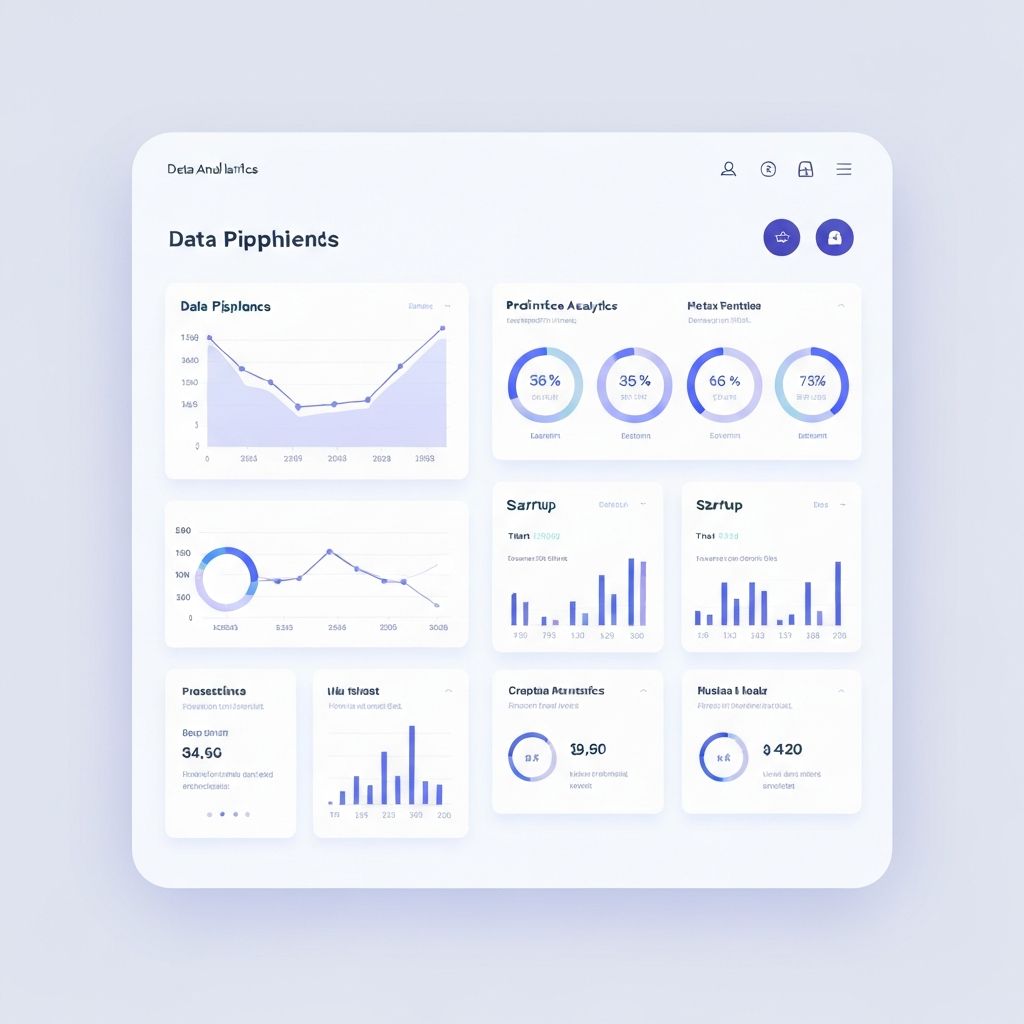 Data-driven Startups software development dashboard